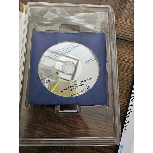 Great Courses Teaching Company Shakespeare The Word and The action Pt 1 - Picture 2 of 3